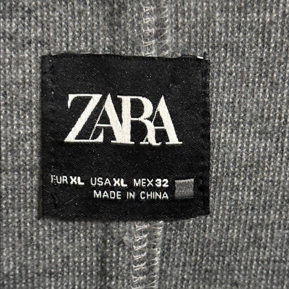 Zara Faux Felt Wool Coat in Heather Gray - Picture 4 of 5